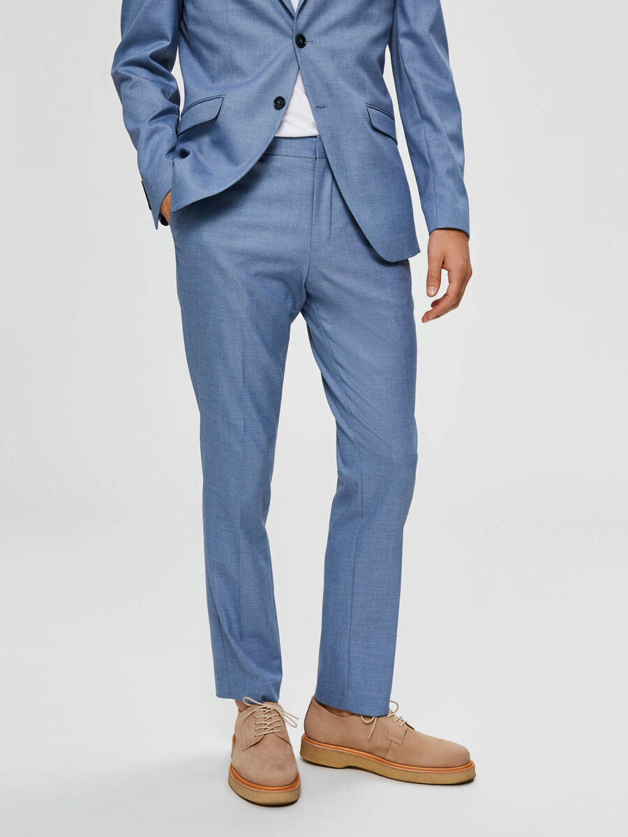 Selected SLIM FIT - SUIT TROUSERS, Light Blue, highres - 16072414_LightBlue_003.jpg