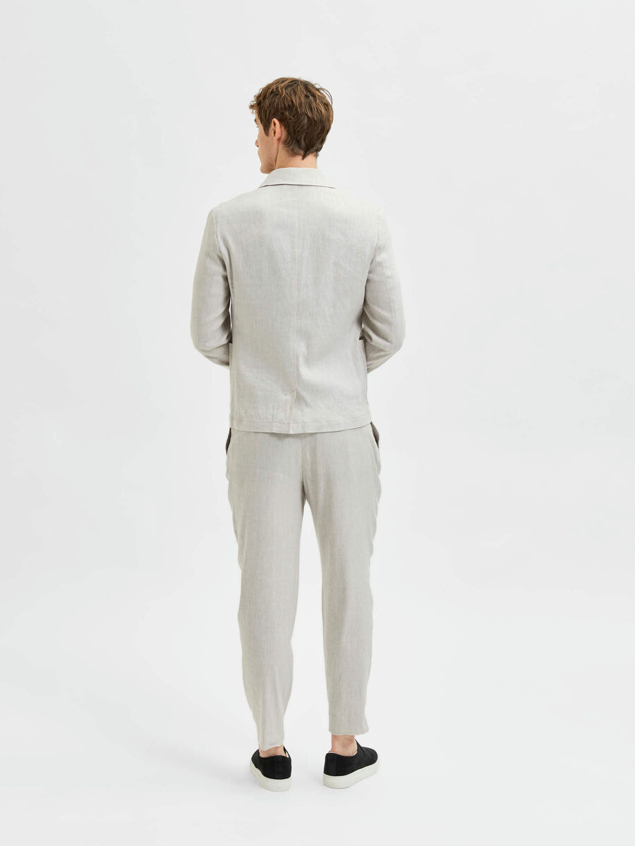 Selected LINEN BLAZER, Sand, highres - 16084614_Sand_004.jpg