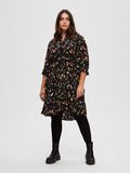 Selected BLOMSTRET CURVE KORT KJOLE, Black, highres - 16088441_Black_1001663_005.jpg