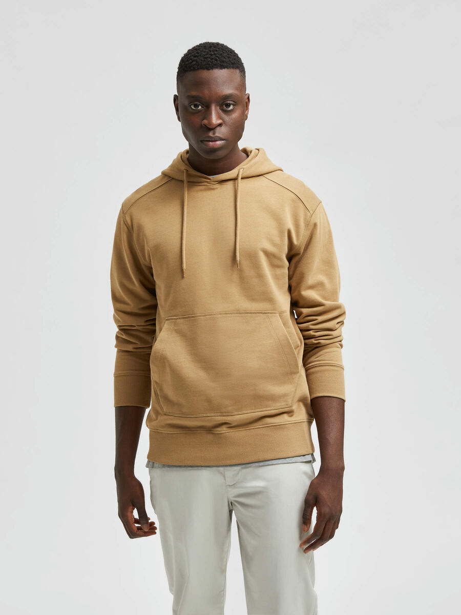 Selected KLASSIEKE HOODIE, Kelp, highres - 16077368_Kelp_003.jpg