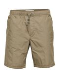 Selected STRETCHY SPORTY ORGANIC COTTON SHORTS, Capers, highres - 16077592_Capers_001.jpg