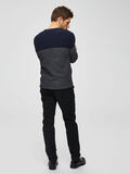 Selected RECYCLED POLYESTER - JUMPER, Dark Sapphire, highres - 16066308_DarkSapphire_666580_004.jpg