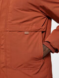 Selected TIPO PARKA CON CAPUCHA - CHAQUETA, Smoked Paprika, highres - 16074926_SmokedPaprika_006.jpg