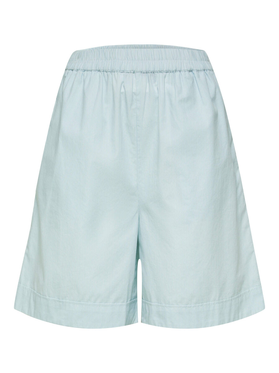 Selected HIGH WAIST SHORTS, Ballad Blue, highres - 16084508_BalladBlue_930953_001.jpg