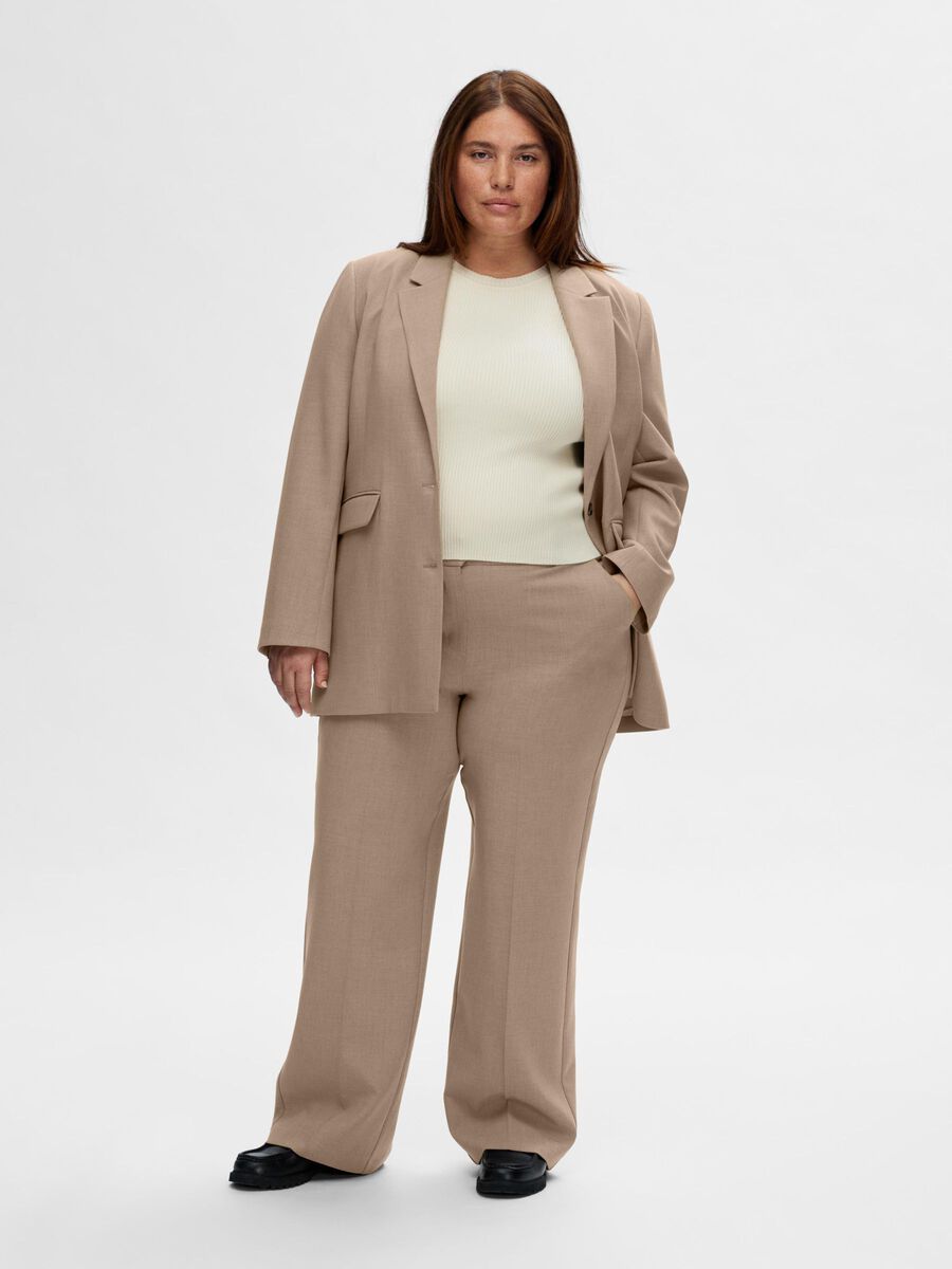Selected WOVEN TROUSERS, Camel, highres - 16089908_Camel_1031123_002.jpg