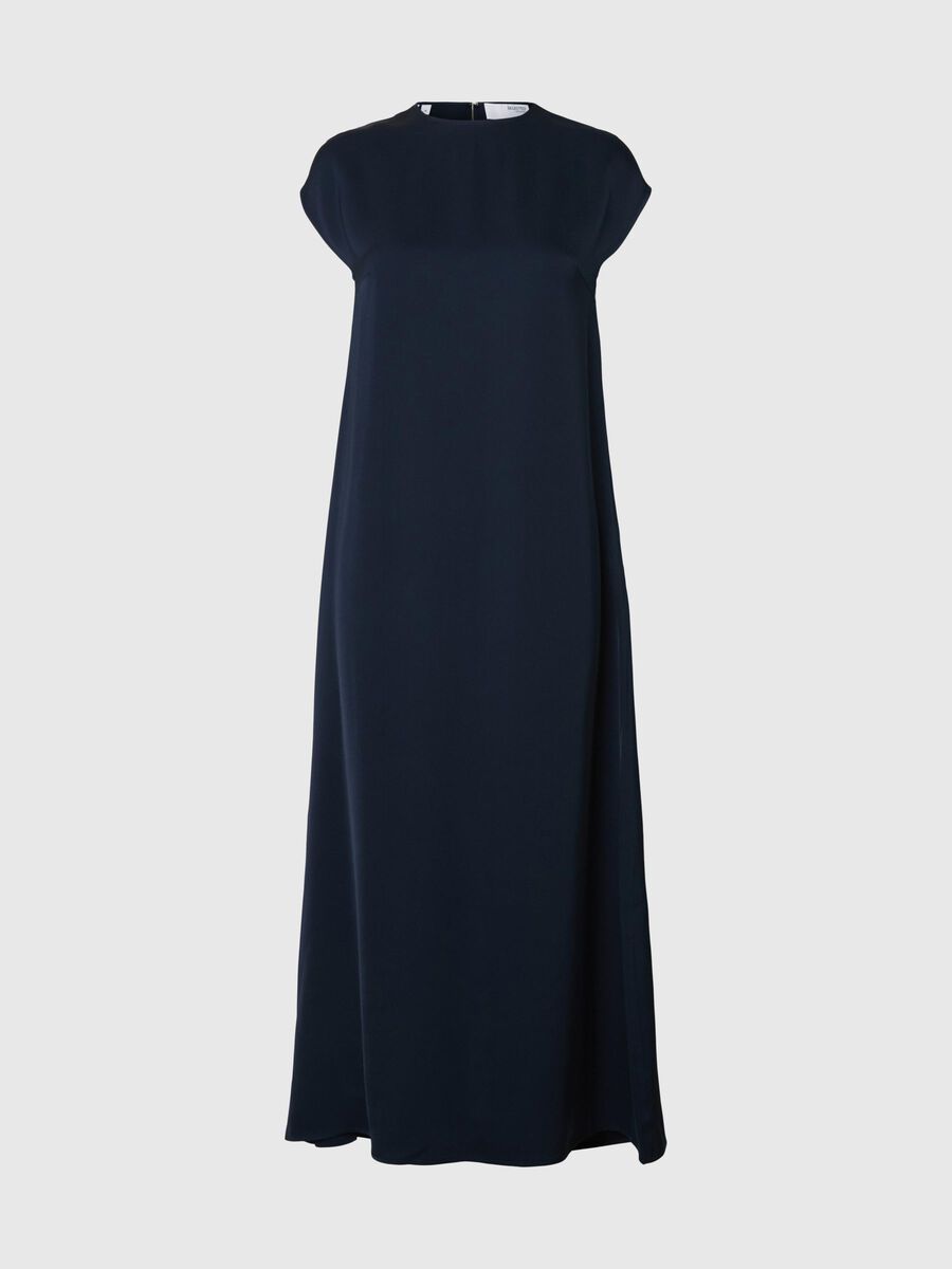 Selected MANCHES COURTES ROBE LONGUE, Dark Sapphire, highres - 16099419_DarkSapphire_001.jpg