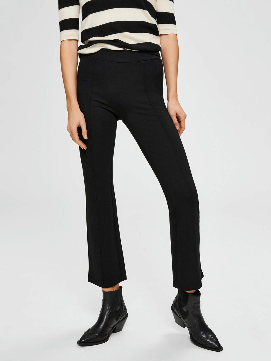 Selected FLARED BROEK, Black, highres - 16070829_Black_003.jpg