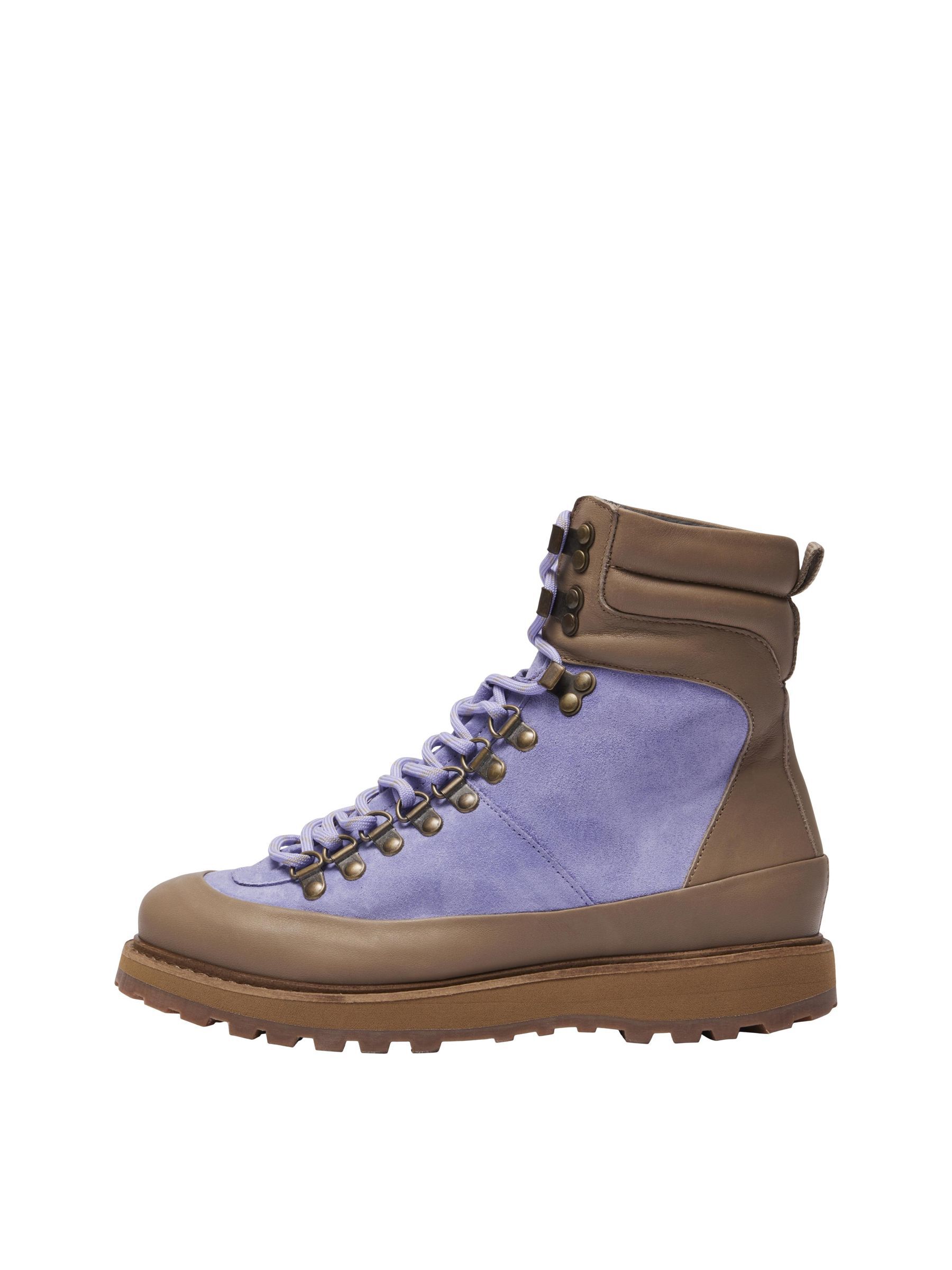 Selected femme leather hotsell hiking boot
