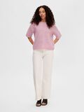 Selected SHORT-SLEEVED KNITTED TOP, Sweet Lilac, highres - 16089160_SweetLilac_1016726_005.jpg