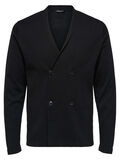 Selected DE PUNTO TRICOTADO - BLAZER, Black, highres - 16062797_Black_001.jpg