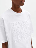 Selected MANCHES COURTES T-SHIRT, Bright White, highres - 16081914_BrightWhite_006.jpg