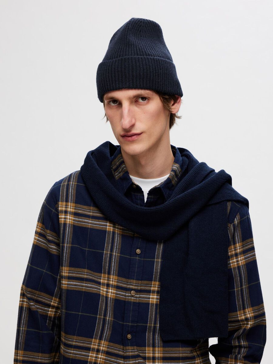 Selected 100 % LAINE MÉRINOS BONNET, Sky Captain, highres - 16094981_SkyCaptain_003.jpg