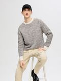 Selected WOLMIX VISGRAAT SWEATER, Tofu, highres - 16094589_Tofu_1121536_008.jpg