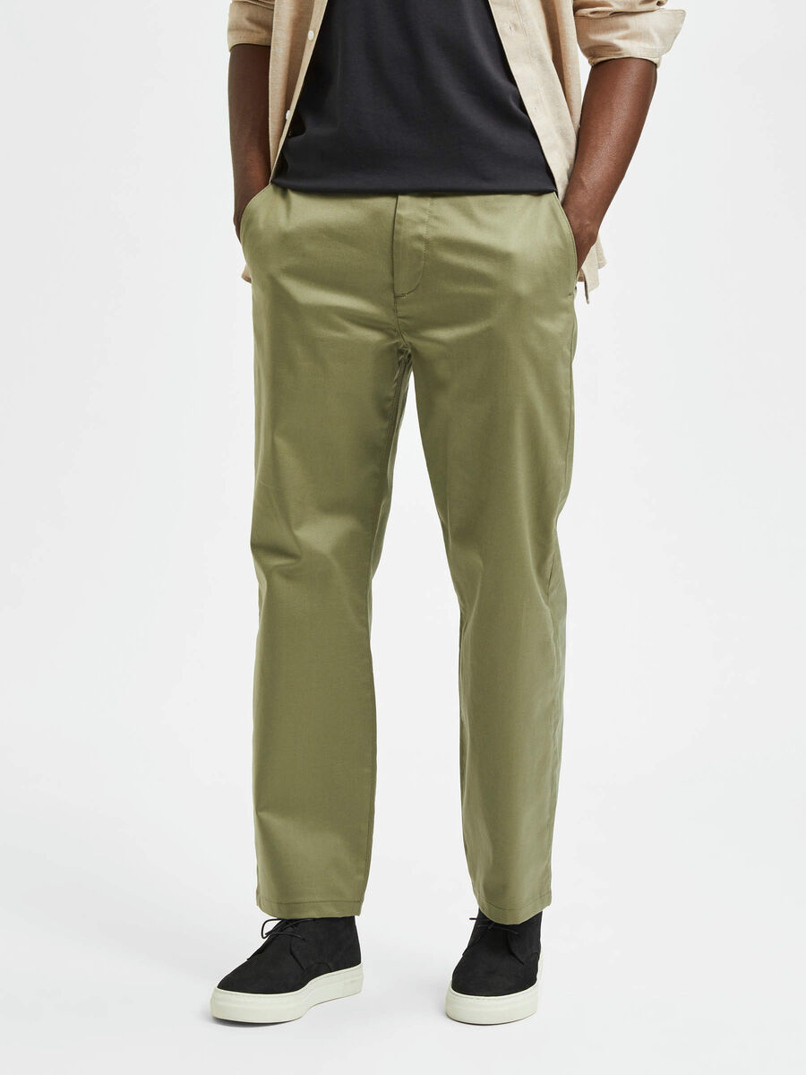 Selected STRETCH FLEX 220 BROEK, Deep Lichen Green, highres - 16080545_DeepLichenGreen_003.jpg