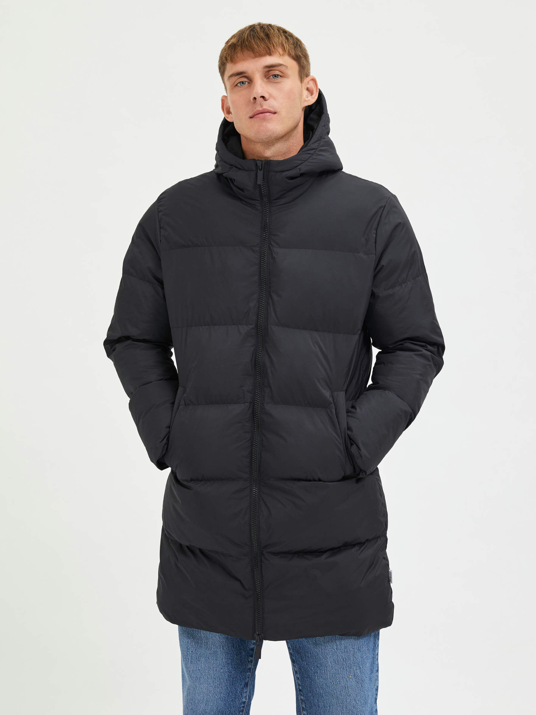 Veste jean rembourrée homme 2025