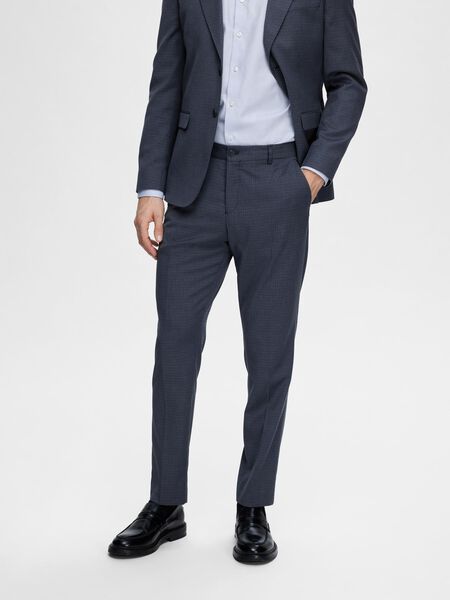 Selected CHECKED SUIT TROUSERS, Dark Sapphire, highres - 16092406_DarkSapphire_1078253_003.jpg