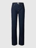 Selected DUNKELBLAUE STRAIGHT FIT JEANS, Dark Blue Denim, highres - 16096678_DarkBlueDenim_001.jpg