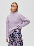 Selected COL ROULÉ AMPLE PULLOVER, Orchid Petal, highres - 16075489_OrchidPetal_003.jpg