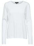 Selected LANGÄRMELIGES T-SHIRT, Bright White, highres - 16065134_BrightWhite_001.jpg