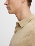 Selected KNITTED POLO SHIRT, Kelp, highres - 16092437_Kelp_1078017_006.jpg