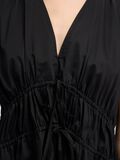 Selected TIE FRONT MIDI DRESS, Black, highres - 16097799_Black_006.jpg