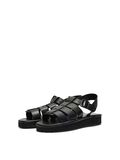 Selected ESTILO MARINERO CUERO SANDALIAS, Black, highres - 16084205_Black_006.jpg