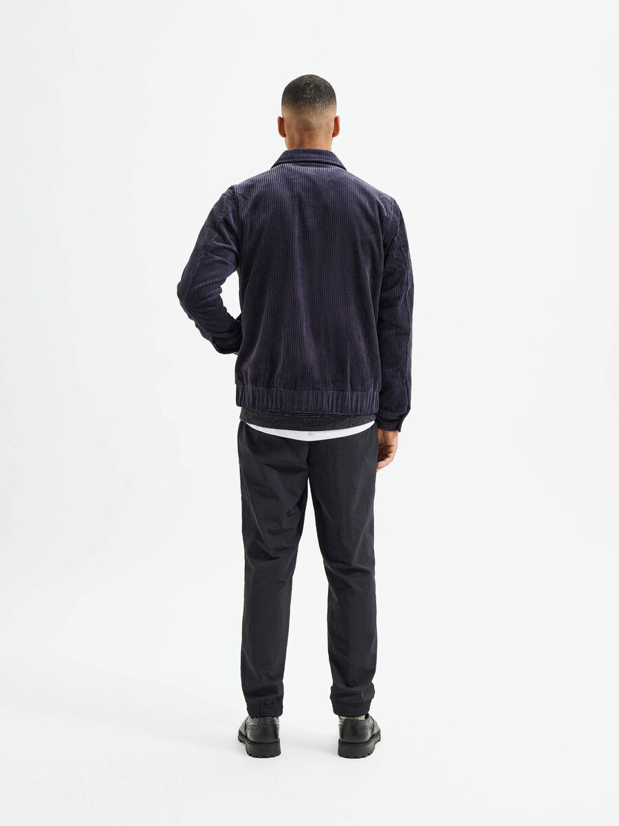 Selected WORKWEAR CORDUROY JAS, Dark Navy, highres - 16079391_DarkNavy_004.jpg