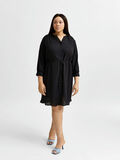 Selected CURVE RECYCLED POLYESTER DRESS, Black, highres - 16082105_Black_005.jpg