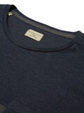 Selected COL ROND - T-SHIRT, Dark Navy, highres - 16055828_DarkNavy_556542_007.jpg