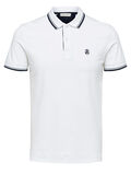 Selected REGULAR FIT POLO, Bright White, highres - 16062542_BrightWhite_001.jpg