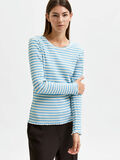 Selected STRIPED LONG-SLEEVED T-SHIRT, Alaskan Blue, highres - 16077379_AlaskanBlue_820709_008.jpg