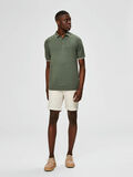 Selected REGULAR FIT KNIT - POLO SHIRT, Beetle, highres - 16073239_Beetle_754749_005.jpg