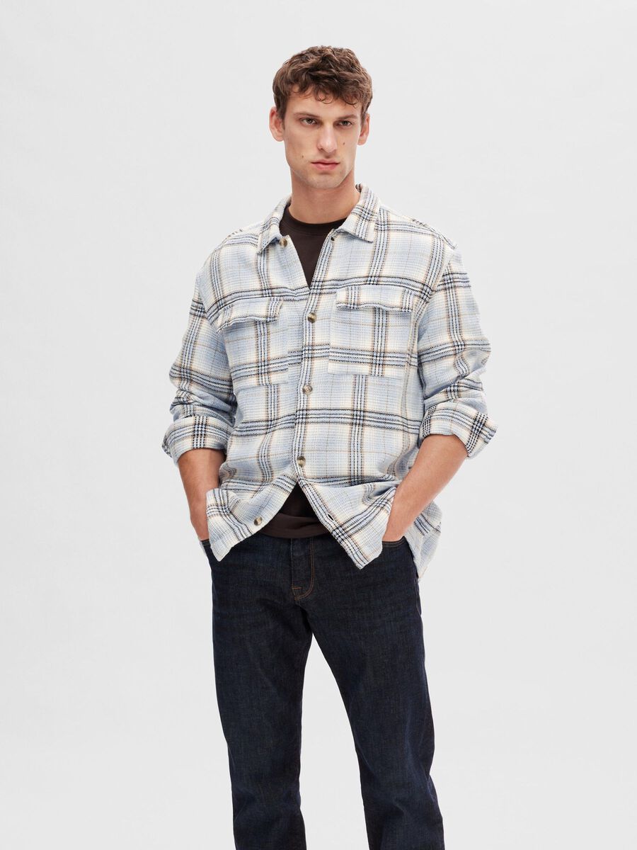 Selected CHECKED OVERSHIRT, Stormy Weather, highres - 16092751_StormyWeather_1087513_003.jpg
