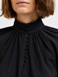 Selected VOLUMINOUS LONG SLEEVED BLOUSE, Black, highres - 16086584_Black_006.jpg