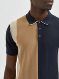 Selected BLOCK STRIPED POLO SHIRT, Incense, highres - 16084822_Incense_934821_006.jpg
