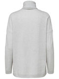 Selected DE CUELLO VUELTO - JERSEY, Light Grey Melange, highres - 16068272_LightGreyMelange_002.jpg