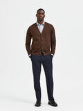 Selected PIMA BOMULL CARDIGAN, Shaved Chocolate, highres - 16079571_ShavedChocolate_005.jpg