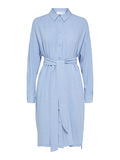 Selected LONG-SLEEVED SHIRT DRESS, Blue Heron, highres - 16089666_BlueHeron_001.jpg