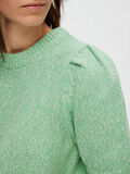 Selected PUFF SLEEVED KNITTED TOP, Absinthe Green, highres - 16090455_AbsintheGreen_1043267_006.jpg