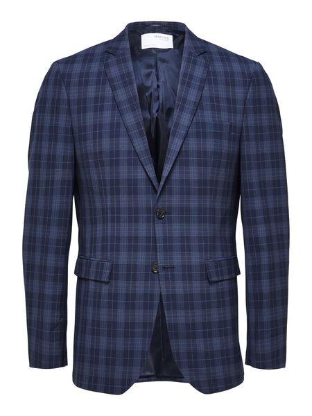 Selected CHECKED BLAZER, Dark Sapphire, highres - 16087057_DarkSapphire_973554_001.jpg