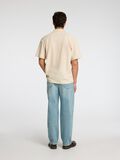 Selected MANCHES COURTES POLO, Raw Cotton, highres - 16097239_RawCotton_004.jpg
