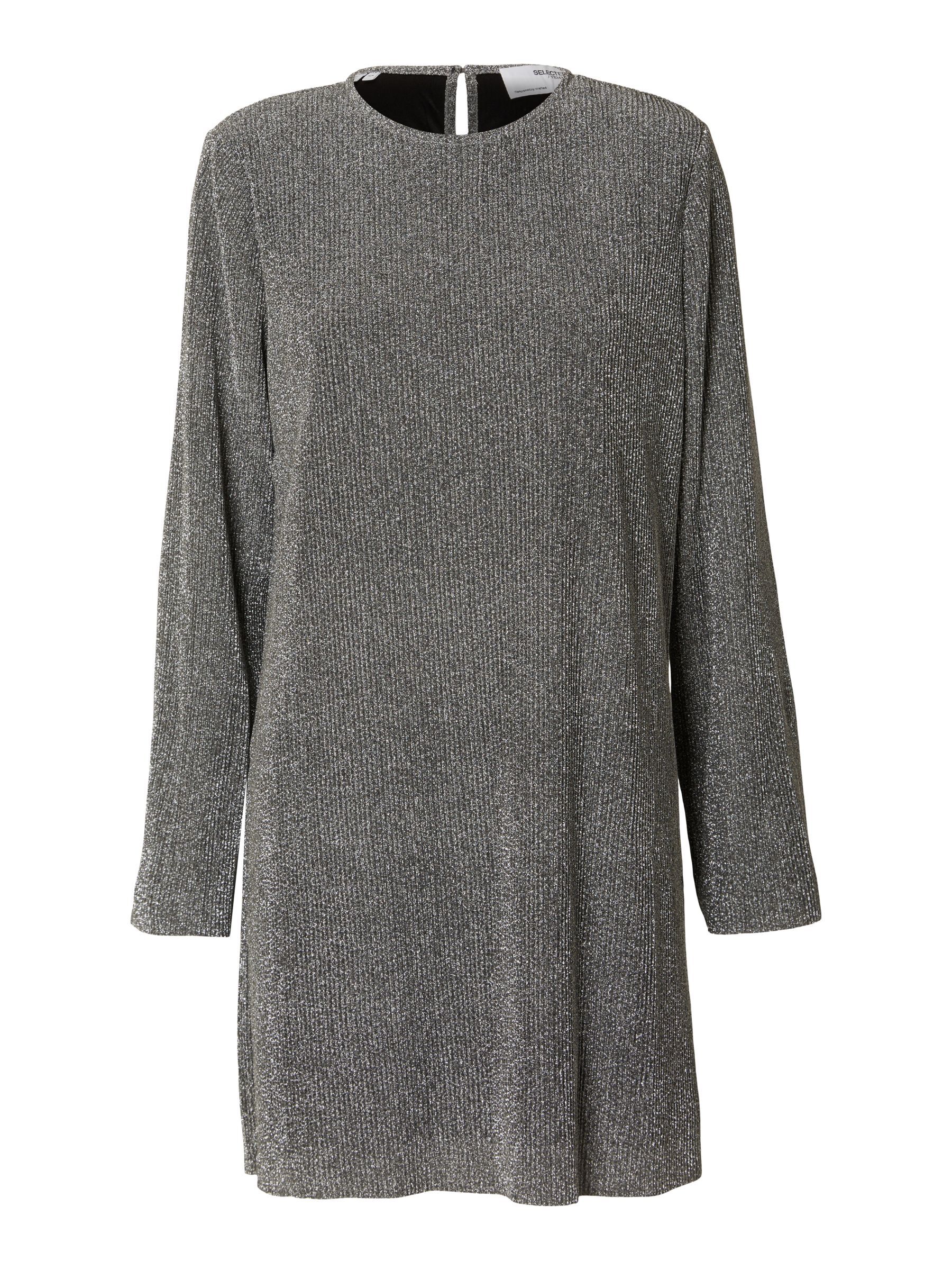 GLITTER MINI DRESS Silver SELECTED FEMME