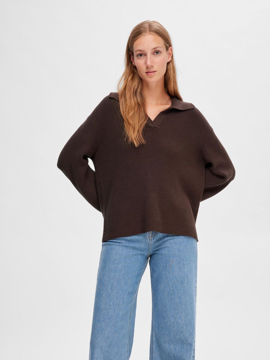 Selected KNITTED PULLOVER, Java, highres - 16091361_Java_003.jpg