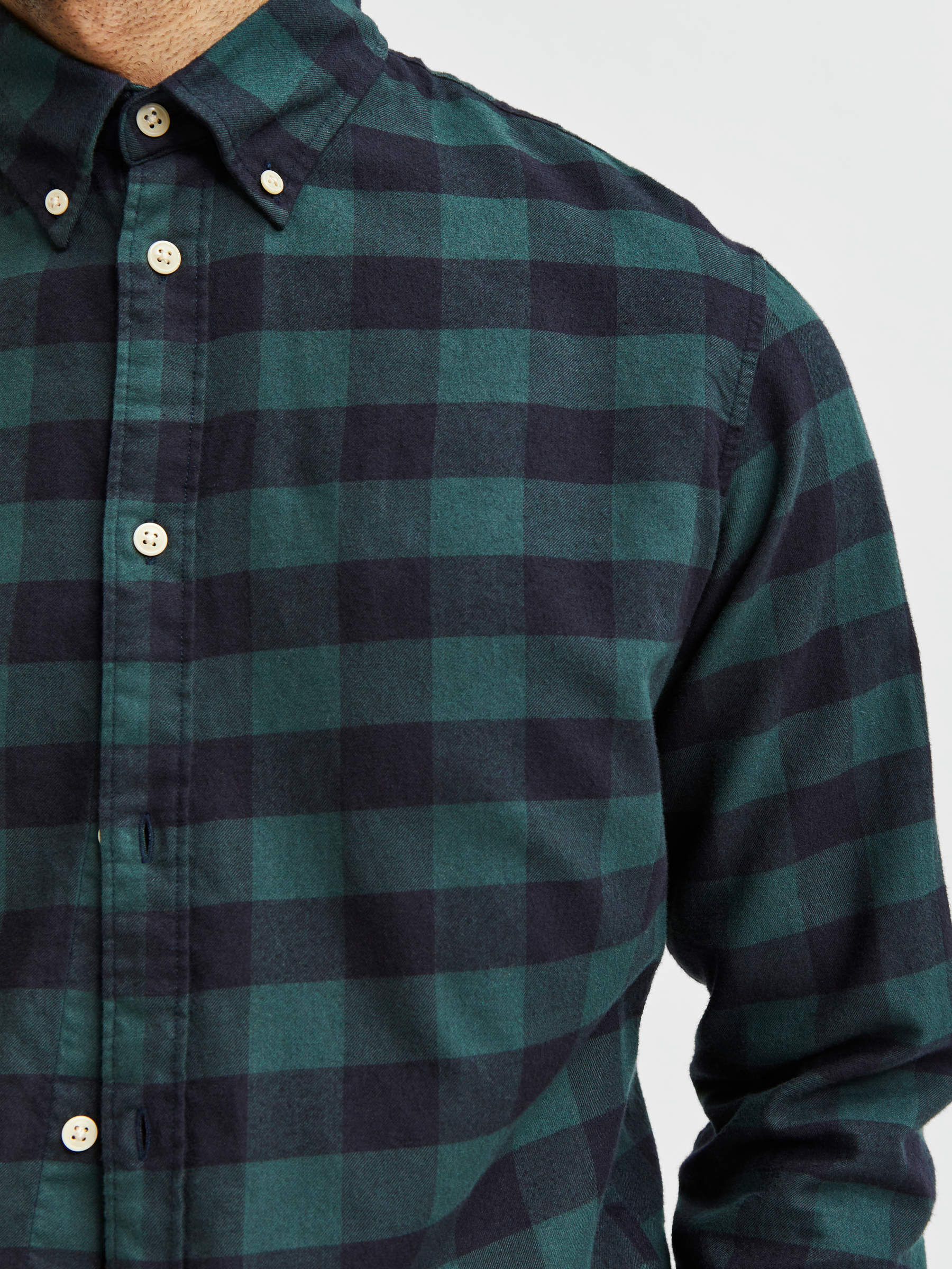 Green FLANNEL - SHIRT | Selected®