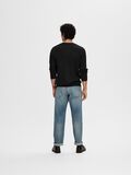 Selected VISCOSE BLEND SWEATSHIRT, Black, highres - 16092573_Black_004.jpg