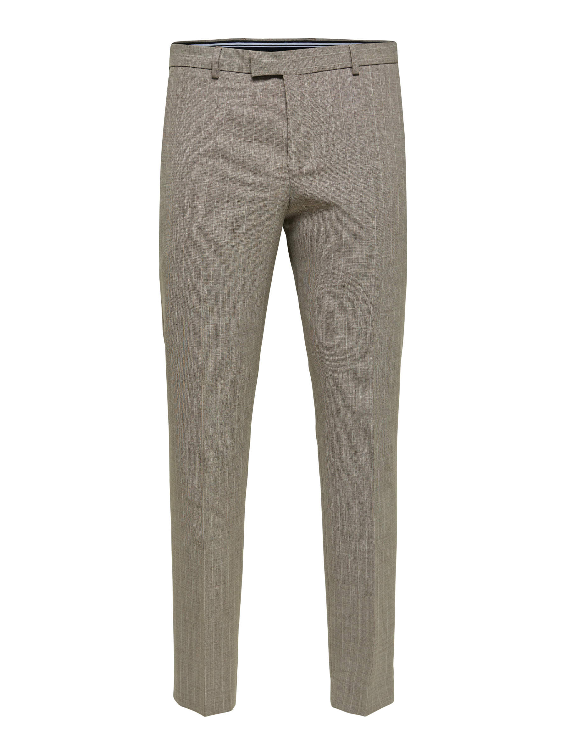 Fitted on sale grey trousers