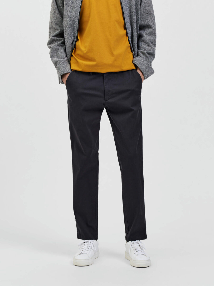 Selected 175 SLIM FIT FLEX CHINOS, Phantom, highres - 16074054_Phantom_003.jpg