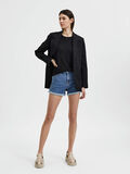 Selected TAILLE MI-HAUTE SHORTS EN JEAN, Medium Blue Denim, highres - 16084867_MediumBlueDenim_005.jpg