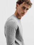 Selected LANGERMET STRIKKET PULLOVER, Medium Grey Melange, highres - 16074682_MediumGreyMelange_008.jpg