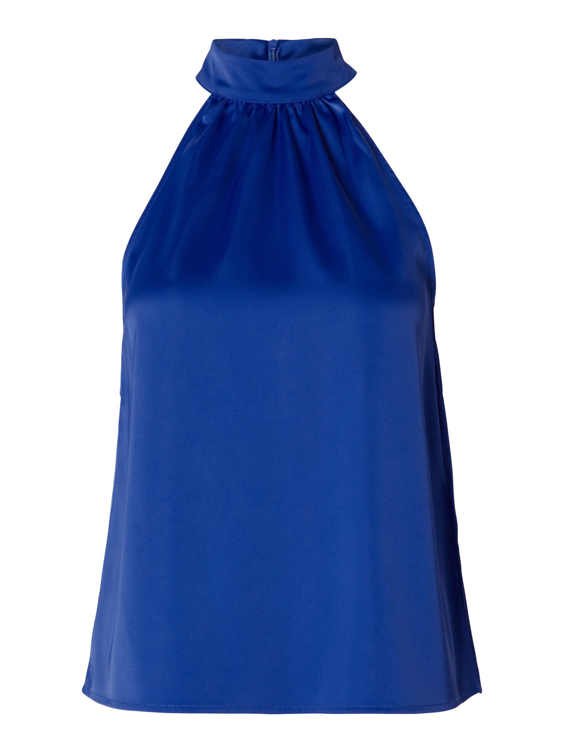 Royal blue halter top online